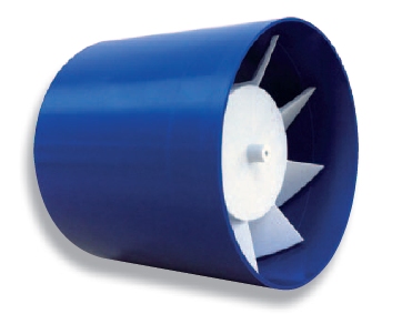 Aspiratore assiale da incasso 100mm ad espulsione diretta 15w 120 m3/h